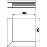 GA-SA70130RW, Naroże zewnętrzne symetryczne