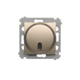 Simon 54 Łącznik z opóźnieniem wyłaczenia z przekaźnikiem 8(2) A 230V złoty mat *Wymagana instalacja