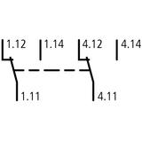 FAZ-XAM002 Styk pomocniczy do FAZ PKZNM 2przem. 262414 EATON