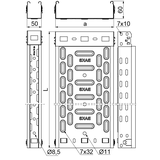 KFL400H60/2 ; Korytko