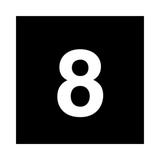 88TQ25 WKŁADKA PRZYCISKU ; CZARNA, 8