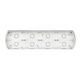 TREND Puszka montażowa pozioma poczwórna grafitowa