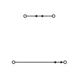 złączka dwupiętrowa N/L 2,5 mm2 szara