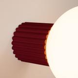 Kinkiet HALO burgund IP44