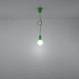 Sollux Lampa wisząca DIEGO 1 zielony SL.0581