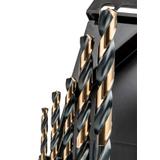 Wiertła do metalu HSS-CNC, 124°, "Pro-Tec", 4.0 - 10 mm, zestaw 5 szt.