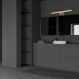 Milagro kinkiet łazienkowy LED Shine 13,8W 966lm 4000K miedziany IP44 ML7041