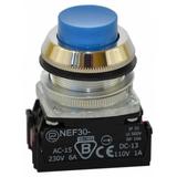 Przycisk NEF30-WY niebieski W0-NEF30-W Y N PROMET