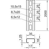 CML3518P2000FT, Szyna profilowa