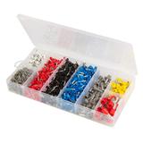 Szczypce do zaciskania końcówek 205 mm + 1200 tulejek