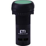 Przycisk kompaktowy z guzikiem krytym, 1NC, zielony ECF-01-G 004771461 ETI