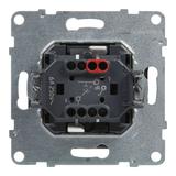 SUNO - Przycisk pojedynczy - 6 A - 250 V~ - zaciski automatyczne, Aluminium, Legrand