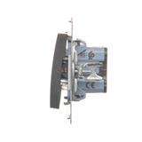 Simon 54 Łącznik schodowy 16A 250V zaciski śrubowe antracyt DW6A.01/48 KONTAKT