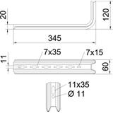 TPSA/345, WYSIĘGNIK TPSA 345MM FT