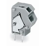 złączka do płytek drukowanych ciemnoszara raster 7,5/7,62 mm