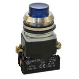 Przycisk NEF30-WLD Y/24V-230V niebieski