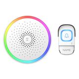 ENTIKO AC, dzwonek bezprzewodowy sieciowy, learning system, 60 dźwięków, 300m, biały