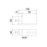 KLEMA MOCUJ.BFK132X40X58 VA