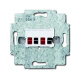 GNIAZDO GŁOŚNIKOWE STEREO BIAŁY ALPEJSKI 2CKA000230A0464 ABB
