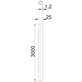 S25 W G, Rura stalowa