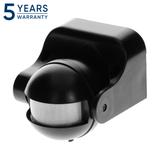 Czujnik ruchu 180st. pionowa regulacja IP44 1200W czarny OR-CR-201/B ORNO