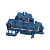 ZDK 2.5 BL Złączka szynowa przelotowa /50szt./ WEIDMULLER