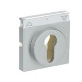 FUTURE Pokrywa z polem opisowym. Z nadrukiem Do wyłącznika na klucz i wyłącznika/przycisku żaluzjowe