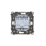 Simon 55 Przycisk zwierny potrójny szybkozłączka Grafitowy mat