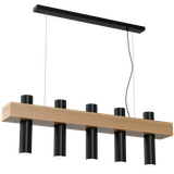 lampa wisząca West Black 5xGU10 MLP5511 Milagro