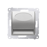 Simon 54 Oprawa oświetleniowa LED 230V AC 1.1 W białe ciepłe 3100 K srebrny mat