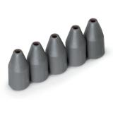 blokada izolacji 0,75-1 mm2 ciemnoszara /25szt./ WAGO