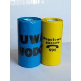 Taśma oznaczeniowa 252 z nadrukiem  niebieska szerokość 20 cm