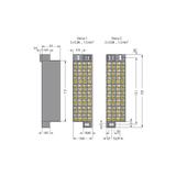 krosownica kasetowa 32-polowa 33-64 wersja wąska