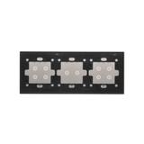 Simon 54 Touch Panel dotykowy S54 Touch 3 moduły 4 pola dotykowe + 2 pola dotykowe poziome + 4 pola dotykowe srebrna mgła DSTR3424/71 KONTAKT