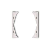 ICON Ramka pośrednia do gniazd podwójnych pudrowy Róż KARLIK