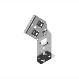 Łącznik dostawny przegubowy 100mm Grubość 2,00 mm LDDCH100 N 411201 BAKS