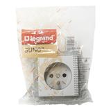 Suno Gniazdo Pojedyncze Z Uziemieniem 2P+Z 16A 250 V Zaciski Śrubowe Aluminium 721385 LEGRAND