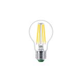 Żarówka LED klasa A 4W=60W 840lm 4000K barwa neutralna kulka 4-60W E27 840 A60 UE Szkło przezroczyst