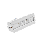 SIMON 480 TS48-630E300K0-33 Spinner 3 gn. typ E i płytka dla 2 złączy RJ45 keystone; złącze 10 cm pr
