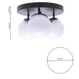 plafon Sfera 3xE14 MLP8874 Milagro
