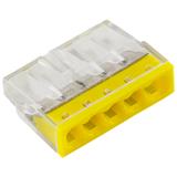 Szybkozłączka 2,5 mm2, 5 styków PC – 255 CL E.4183 E.4183T PAWBOL