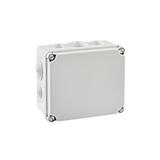 PUSZKA SERII „LIGHT” PUSZKA INSTALACYJNA LIGHT POKRYWA PEŁNA, DŁAWNICE 162x116x76 (6xM25, 4xM40) IP66/67 EV-171 PCE