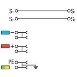 4-przewodowa złączka do czujników