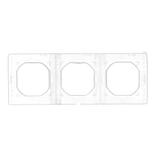 uszczelki Zestaw uszczelek do ramki 3-krotnej *Bryzgoszczelność IP44 tylko z gniazdami wymienionymi