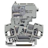 złączka bezpiecznikowa 4 mm2 szara /50szt./ WAGO