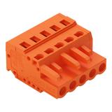 Gniazdo MCS-MIDI Classic 5-biegunowe pomarańczowe raster 5,08mm /100szt./ 231-305/026-000 WAGO