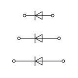 TOPJOBS złączka 3-piętrowa 2,5 mm2 diodowa szara