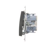 Simon 54 Łącznik świecznikowy do wersji IP44 10A 250V szybkozłączka antracyt *Posiada wkładkę uszczelniającą pod klawisze DU1W DW5B.01/48 KONTAKT