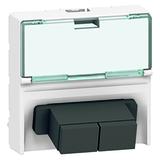 MOSAIC GNIAZDO 2M ŚWIATŁOWÓD 2XSC, Legrand