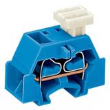 Złączka 4‑przewodowa 2,5mm2 niebieska z mocowaniem śrubowym 261‑334/332‑000 /50szt./ WAGO